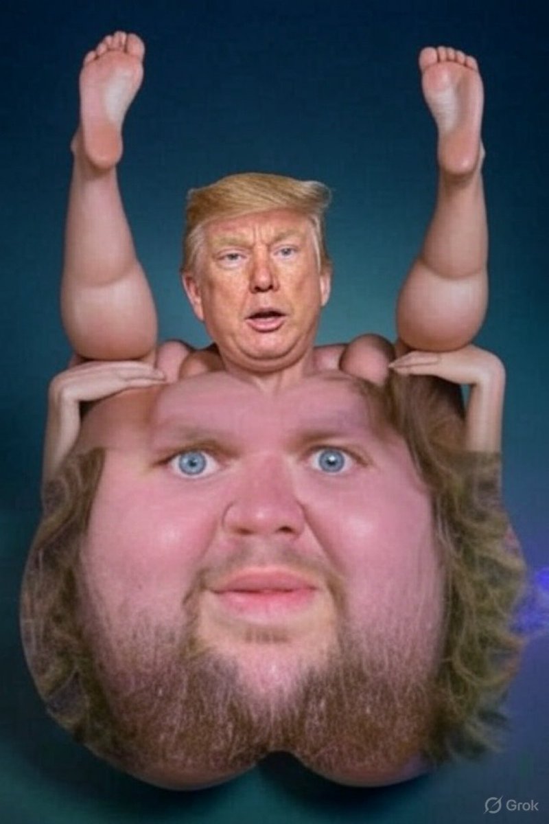 TruthScan detected a 45% chance this altered image of two public figures is AI-generated. Posted by @JayJurden