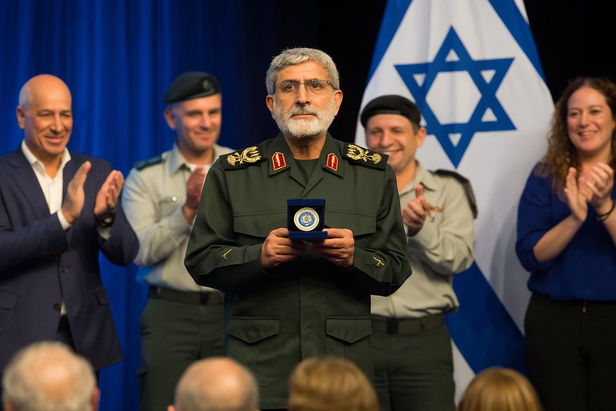 TruthScan detected a 27% chance this Iranian general receives Israels highest security prize is AI-generated. Posted by @DavidMKeyes